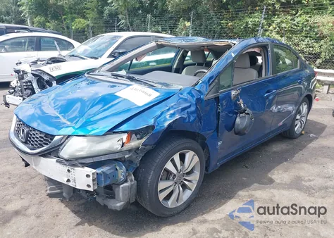 2013 Honda Civic Lx из США, поврежденный, VIN 2HGFB2F56DH548719